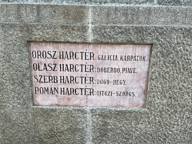 A SZÉKESFEHÉRVÁRI 17. HONVÉD GYALOGEZRED EMLÉKMŰVE (1928)
